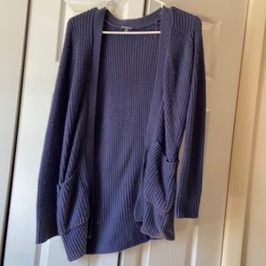 Purple Cardigan Sweater